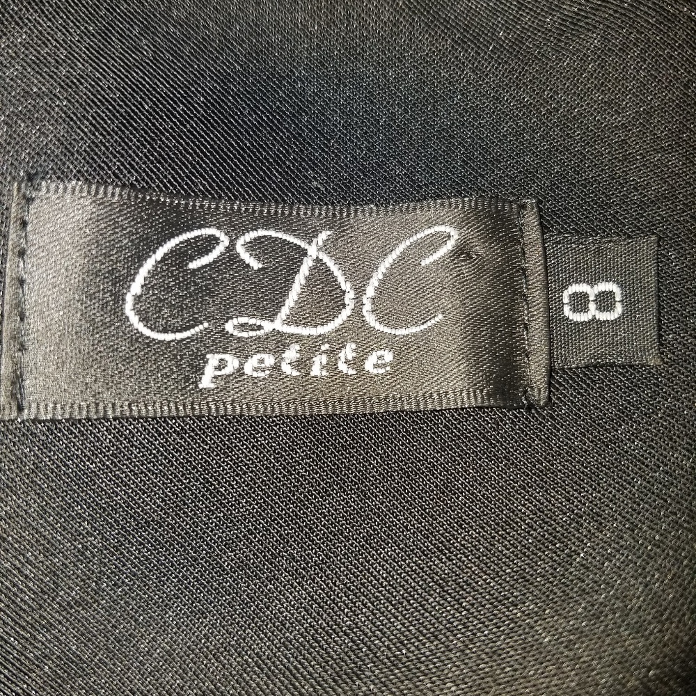 CDC PETITE DRESS SPAGHETTI STRING STRAPS EXCELLENT CONDITION - Picture 3 of 3